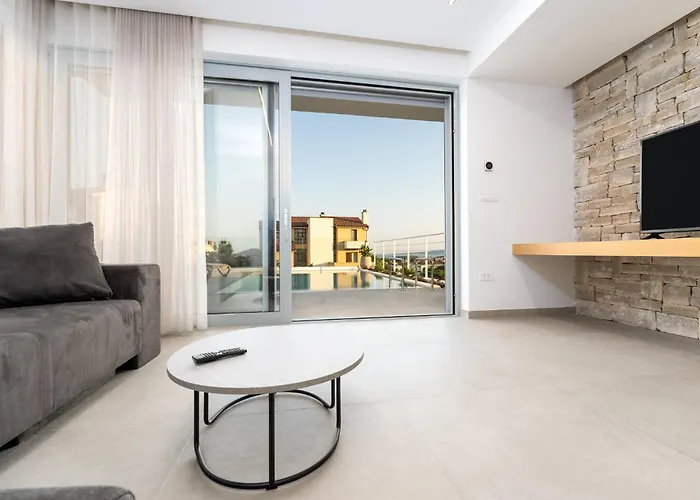 Villa Luxury Semi Detached Smokva 2 - Near Center And Sea - By Traveler Tourist Agency Krk Krk Town